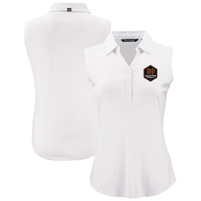 Women's Cutter & Buck Houston Dynamo FC Forge Eco Stretch Recycled Sleeveless Polo