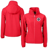 Women's Cutter & Buck New England Revolution Charter Eco Recycled Full-Zip Jacket