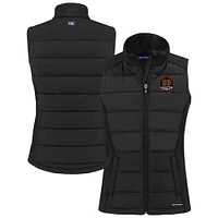 Women's Cutter & Buck Houston Dynamo FC Evoke Hybrid Eco Softshell Recycled Full-Zip Vest