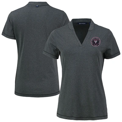Women's Cutter & Buck Heather Inter Miami CF Forge Stretch Blade Top