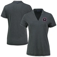 Women's Cutter & Buck Heather Inter Miami CF Forge Stretch Blade Top