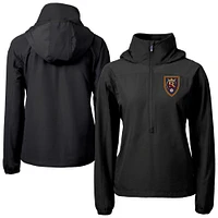 Women's Cutter & Buck Real Salt Lake Charter Eco Recycled Full-Zip Anorak Jacket