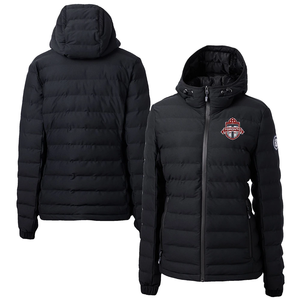 Women's Cutter & Buck Toronto FC Mission Ridge Repreve Eco Insulated Hooded Puffer Jacket