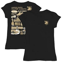 Youth Vive La Fete  Black Army Knights Impressions Artwork Fitted T-Shirt