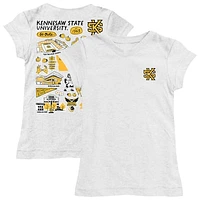 Youth Vive La Fete Kennesaw State Owls Impressions Artwork Fitted T-Shirt