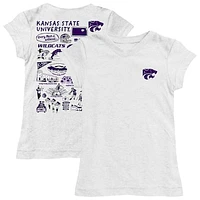 Youth Vive La Fete Kansas State Wildcats Impressions Artwork Fitted T-Shirt