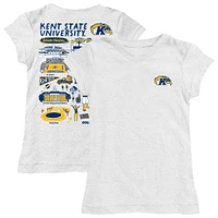 Youth Vive La Fete Kent State Golden Flashes Impressions Artwork Fitted T-Shirt