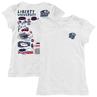 Youth Vive La Fete Liberty Flames Impressions Artwork Fitted T-Shirt
