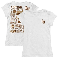 Youth Vive La Fete Lehigh Mountain Hawks Impressions Artwork Fitted T-Shirt