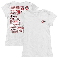 Youth Vive La Fete San Diego State Aztecs Impressions Artwork Fitted T-Shirt