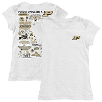 Youth Vive La Fete Purdue Boilermakers Impressions Artwork Fitted T-Shirt