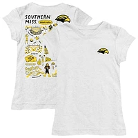 Youth Vive La Fete Southern Miss Golden Eagles Impressions Artwork Fitted T-Shirt