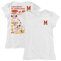 Girls Toddler Vive La Fete Maryland Terrapins Impressions Artwork T-Shirt