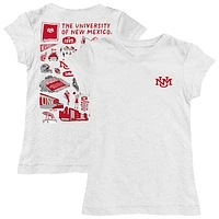 Girls Toddler Vive La Fete New Mexico Lobos Impressions Artwork T-Shirt