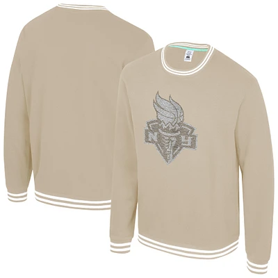Unisex Stadium Essentials  Tan New York Liberty Club Level Chenille Pullover Sweatshirt