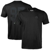 Men's Levelwear Connor McDavid Black Edmonton Oilers Richmond Darkside Name & Number T-Shirt
