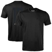 Men's Levelwear Nico Hischier Black New Jersey Devils Richmond Darkside Name & Number T-Shirt