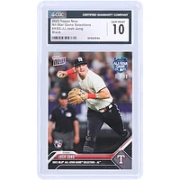 Josh Jung Texas Rangers 2023 Topps Now Black 2023 MLB All-Star Game Selection - AL #ASG-JJ #/99 CGC Authenticated 10 Rookie Card