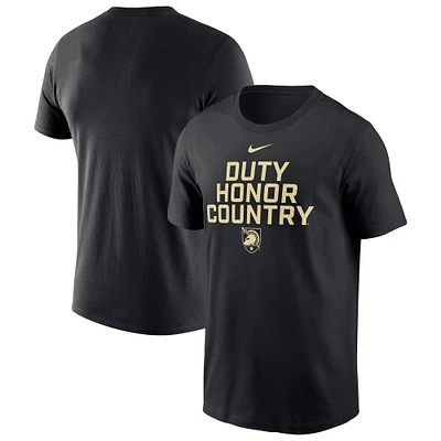 Men's Nike Black Army Black Knights Local Performance T-Shirt
