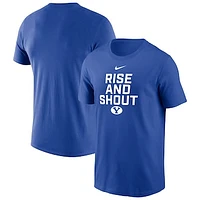 Men's Nike Royal BYU Cougars Local Performance T-Shirt