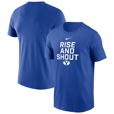 Men's Nike Royal BYU Cougars Local Performance T-Shirt