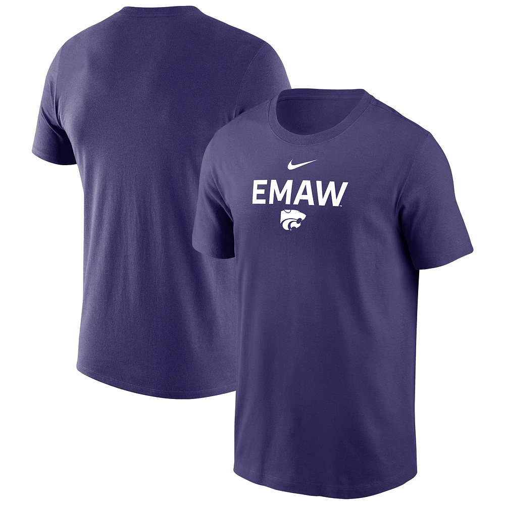 Men's Nike Purple Kansas State Wildcats Local Performance T-Shirt