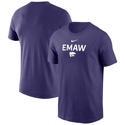 Men's Nike Purple Kansas State Wildcats Local Performance T-Shirt