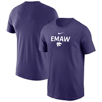 Men's Nike Purple Kansas State Wildcats Local Performance T-Shirt
