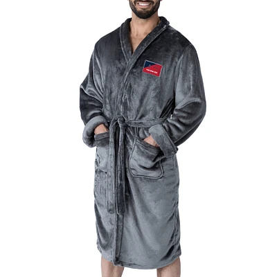 Men's The Northwest Group Charcoal Los Angeles Angels Snipe Personalized Robe