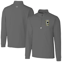 Men's Cutter & Buck Columbus Crew Traverse Stretch Eco Quarter-Zip Pullover Top