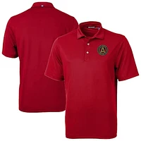 Men's Cutter & Buck Atlanta United FC Big Tall Virtue Eco Pique Recycled Polo