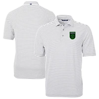 Men's Cutter & Buck Austin FC Big Tall Virtue Eco Pique Stripe Recycled Polo
