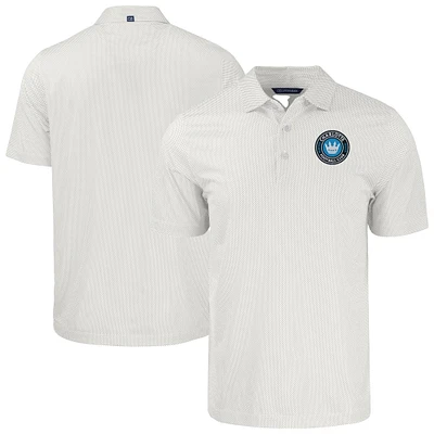 Men's Cutter & Buck Charlotte FC Big Tall Pike Eco Symmetry Print Stretch Recycled Polo