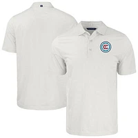 Men's Cutter & Buck Chicago Fire Big Tall Pike Eco Symmetry Print Stretch Recycled Polo