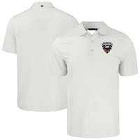 Men's Cutter & Buck  White D.C. United Big Tall Pike Eco Symmetry Print Stretch Recycled Polo