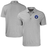 Men's Cutter & Buck Heather CF Montreal Big Tall Forge Eco Stripe Stretch Recycled Polo