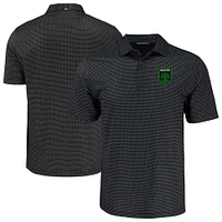 Men's Cutter & Buck Austin FC Big Tall Pike Eco Shadow Check Print Recycled Polo