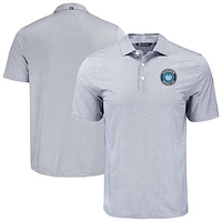 Men's Cutter & Buck Charlotte FC Big Tall Pike Eco Diamond Dot Print Recycled Polo