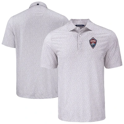 Men's Cutter & Buck Colorado Rapids Big Tall Pike Eco Flora Print Recycled Polo