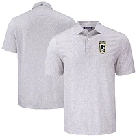 Men's Cutter & Buck Columbus Crew Big Tall Pike Eco Flora Print Recycled Polo