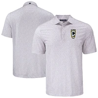 Men's Cutter & Buck Columbus Crew Big Tall Pike Eco Flora Print Recycled Polo
