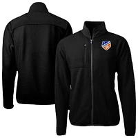 Men's Cutter & Buck FC Cincinnati Big Tall Cascade Eco Sherpa Fleece Full-Zip Jacket