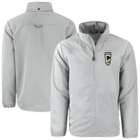 Men's Cutter & Buck Columbus Crew Big Tall Charter Eco Knit Recycled Full-Zip Hoodie Jacket