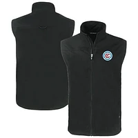 Men's Cutter & Buck Chicago Fire Big Tall Charter Eco Recycled Full-Zip Vest