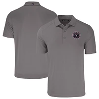 Men's Cutter & Buck Inter Miami CF Big Tall Forge Eco Stretch Recycled Polo