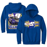 Youth Hendrick Motorsports Team Collection Royal Chase Elliott NAPA Car Pullover Hoodie