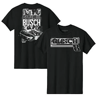 Men's Richard Childress Racing Team Collection Black Kyle Busch Cheddar's Tonal T-Shirt