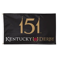 WinCraft Kentucky Derby 151 3' x 5' Single-Sided Deluxe Flag