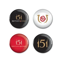 WinCraft Kentucky Derby 151 .25" Button Four-Pack