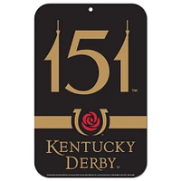 WinCraft Kentucky Derby 151 11'' x 17'' Indoor/Outdoor Styrene Sign